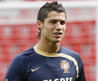Cristiano Ronaldo haircut for the Portuguese National Team