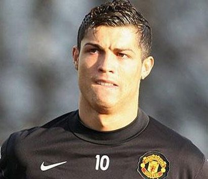 Cristiano Ronaldo hairstyle hairstyle in Man. Utd. 2007-2008