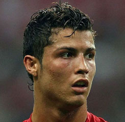 Cristiano Ronaldo hairstyle Portugal