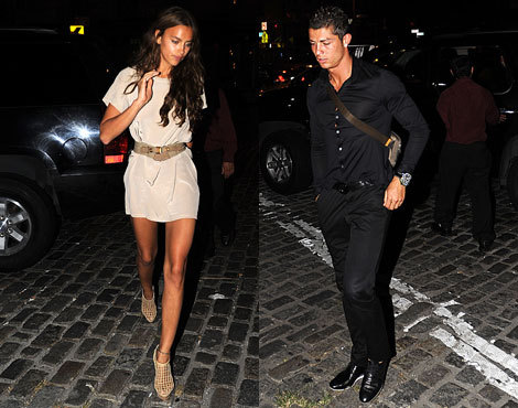 Ronaldo  on Cristiano Ronaldo Kissing Irina Shayk In A Tennis Match In Madrid