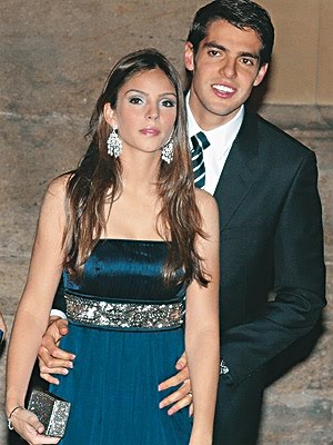 Kaká and girlfriend and wife, Caroline Celico picture