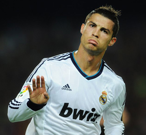 Ronaldo Haircut on Cristiano Ronaldo Goal Celebration At The Camp Nou  In Barcelona 2 2