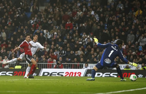 Cristiano Ronaldo hat-trick in Real Madrid 4-0 Celta de Vigo, for the Copa del Rey 2012-2013