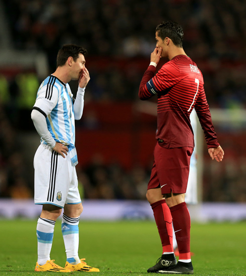 Portugal Vs Argentina 18 11 2014 Cristiano Ronaldo Photos