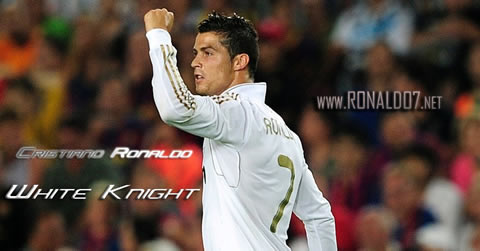Cristiano Ronaldo wallpaper (1024x536) - CR7: White Knight