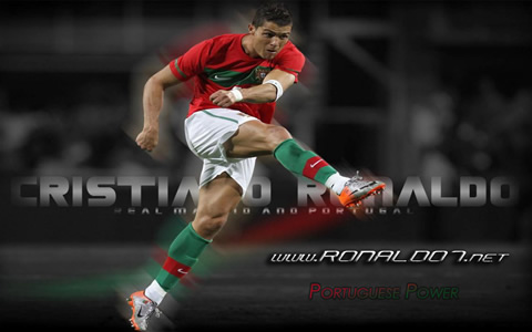 Cristiano Ronaldo - Portuguese Power wallpaper in HD (1280x800)