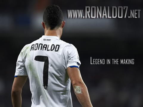 Cristiano Ronaldo wallpaper (1024x768) - CR7: Legend in the making