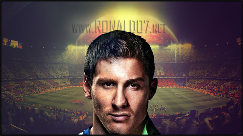 Ronaldessi - Cristiano Ronaldo and Lionel Messi fusion. Wallpaper in HD (1024x576)
