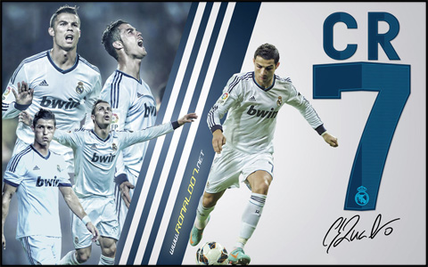Cristiano Ronaldo signature poster and wallpaper in 2013. Wallpaper in HD (1131x707)