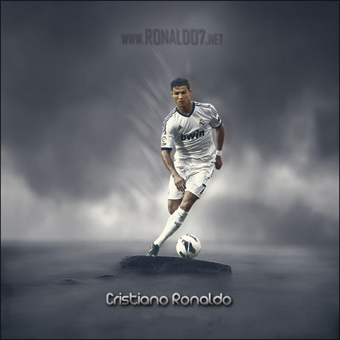 Cristiano Ronaldo - The one-man army in Real Madrid. Wallpaper in HD (894x894)