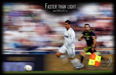 Cristiano Ronaldo wallpaper (800x516) - CR7: Faster than light