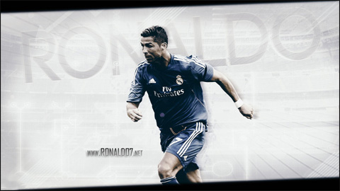 Cristiano Ronaldo - Attacking the new season in a blue Real Madrid kit. Wallpaper in HD (1024x576)