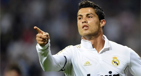 Cristiano Ronaldo showing his love, devotion and passion for Real Madrid in 2012