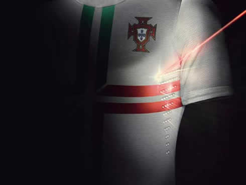 New Portugal EURO 2012 away kit/jersey, with a 'Conquistadores' theme