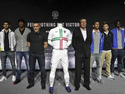 Nike unveils the new Portuguese kit and jersey for EURO 2012