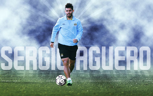Sergio Kun Aguero, Manchester City wallpaper 2012