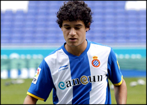 Philippe Coutinho, Espanyol player in 2012