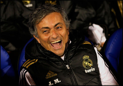 Image result for mourinho laughing