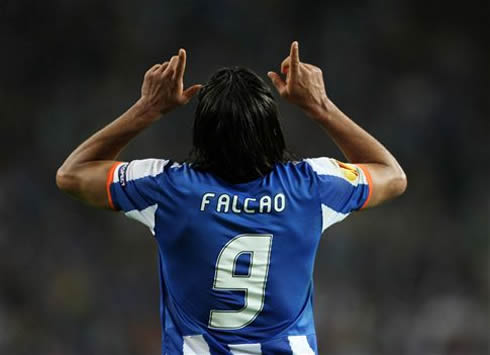 Radamel Falcao, FC Porto number 9 forward