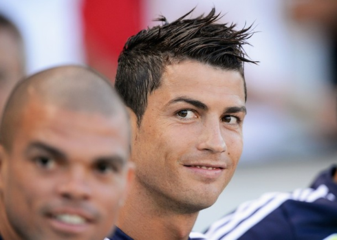 Ronaldo Themes on Cristiano Ronaldo Smile In Real Madrid Pre Season In 2012 2013