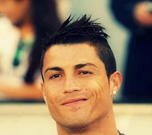 Cristiano Ronaldo new haircut and hairstyle, for 2012-2013