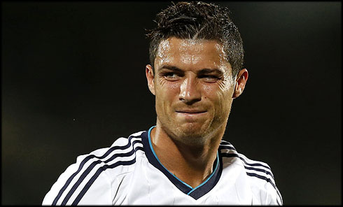 Ronaldo Crying on Cristiano Ronaldo Crying In Real Madrid  In 2012