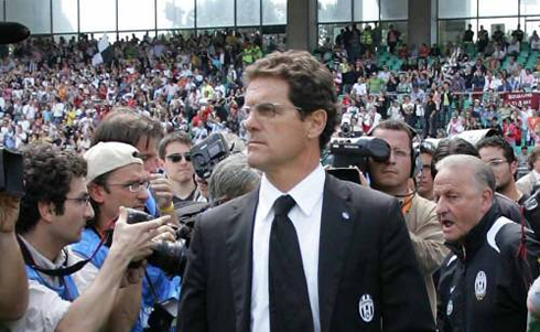 Fabio Capello as Juventus FC manager and head coach
