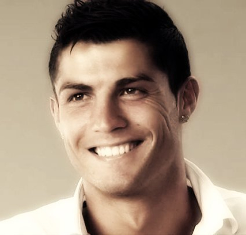 Cristiano Ronaldo cute face