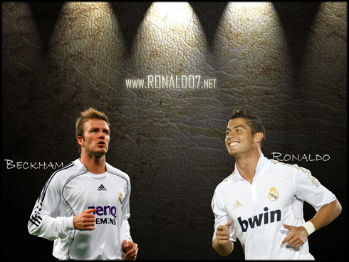 Cristiano Ronaldo and David Beckham, the most handsome, cute and beautiful athletes and football players ever