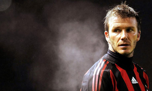 David Beckham style in AC Milan