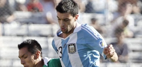 Javier Pastore playing for the Argentinian National Team, in 2012-2013