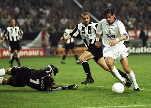 Pedrag Mijatovic winning goal in Real Madrid vs Juventus, in the UEFA Champions League final in 1998