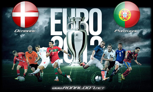 EURO 2012 wallpaper in HD, Denmark vs Portugal