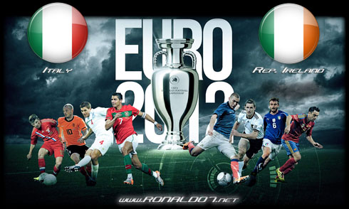 EURO 2012 wallpaper in HD, Italy vs Republic of Ireland