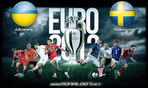 EURO 2012 wallpaper in HD, Ukraine vs Sweden