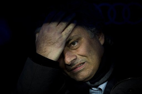 José Mourinho in disgrace at Real Madrid, in 2013