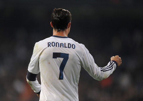 Cristiano Ronaldo, Real Madrid number 7, in 2013