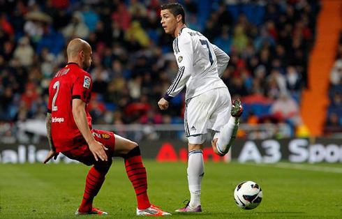 Cristiano Ronaldo back heel against Valencia