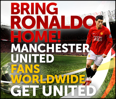 Bring Home Ronaldo wallpaper and poster ad