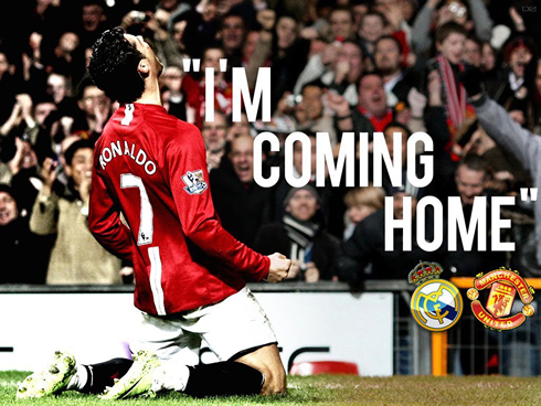 Cristiano Ronaldo - I'm coming home wallpaper and poster for 2013-2014