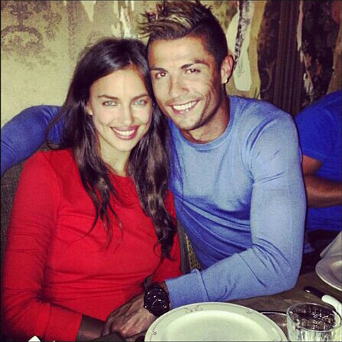 Cristiano Ronaldo and Irina Shayk, looking happier than ever