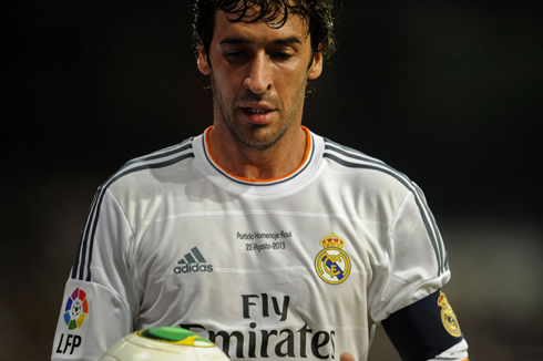 Raúl, the eternal Real Madrid captain in 2013
