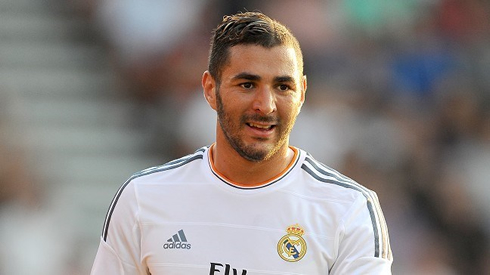 Karim Benzema new haircut and hairstyle for 2013-2014