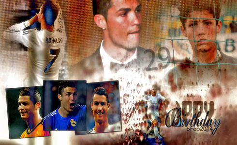 Cristiano Ronaldo photo mosaic
