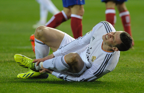 Gareth Bale injured