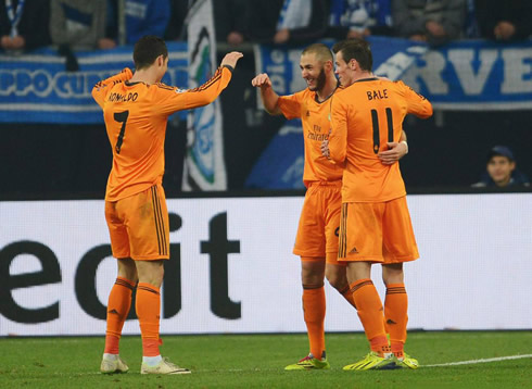 Real Madrid BBC partnership, with Bale, Benzema and Cristiano Ronaldo