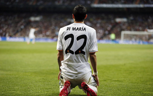 Angel Di María Real Madrid number 22 player
