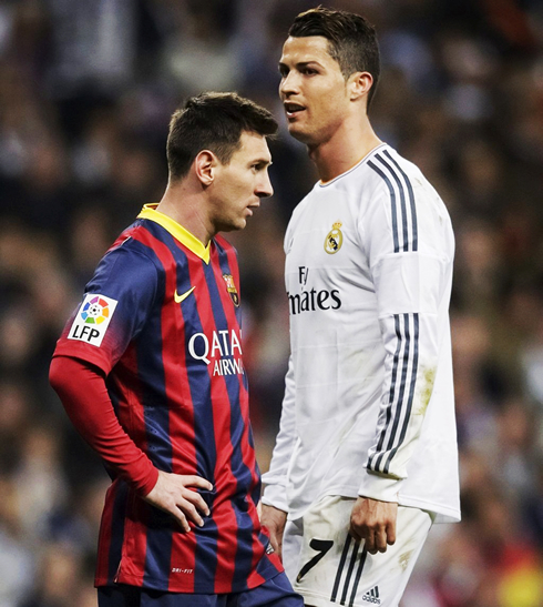 Lionel Messi vs Cristiano Ronaldo in Barcelona vs Real Madrid