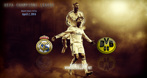 Real Madrid vs Borussia Dortmund pre-match wallpaper