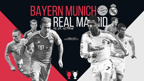 Bayern Munchen vs Real Madrid 2014 wallpaper